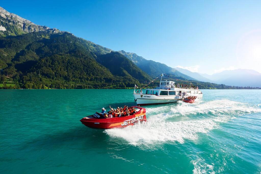 Chalet Mignon - Your Vacation Oasis At Lake Brienz Bönigen エクステリア 写真